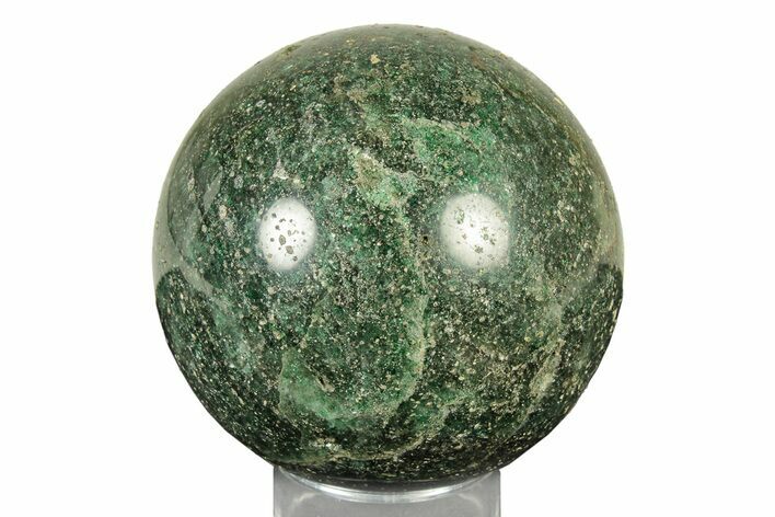 Polished Fuchsite Sphere - Madagascar #251172